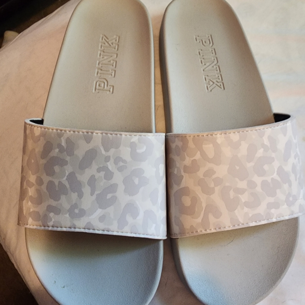 Victoria secrets pink slides